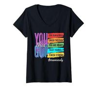 Women's You Got This Exam Success Checklist V-Neck T-Shirt