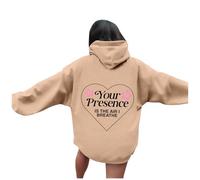 Womens Your Presence Is The Air I Breathe Beach Hoodies Cute Summer Western with Hood Outfits Workou Casual Graphic Hooded Clothes Fashion Trendy Funny Fall with Designs Backwoods Khaki