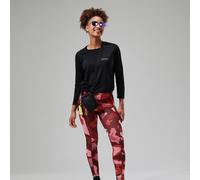 Women's Zannia 7/8 Legging - Red/Brown/Pink