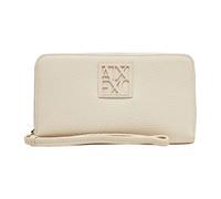 Women's Zip Around Wallet in Burgundy - female - Armani Exchange - Wallets & Cardholders - Beige - L - Accessories L