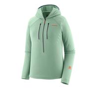Patagonia - Women's R1 Ultralight Hoody - Fleece jumper size L, green/turquoise
