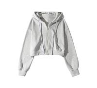 Womens Zip Hoodie West Hoodie Jumpers 70Th Birthday Gifts for Women Autumn Winter Beach Women's Short Casual Cardigan Jacket Vintage Loose Hooded Drawstring Zipper Hoodie Clearance Bargains