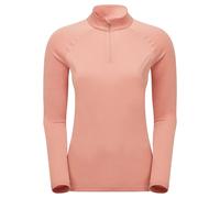 Women's zip neck base layer Montane Dart Rose M