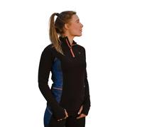 Women's zip-neck sweater Gayaskin L'intrépide Noir XS
