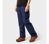 Women's Zip-Off Stretch Trousers, Navy 12S