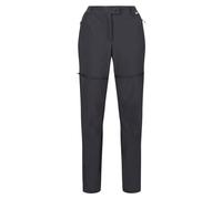 Women's zip off Trousers Regatta Mountain Gris 48