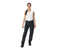 Vaude Farley Stretch Capri T-zip Iii Pants Black 46 / Long Woman