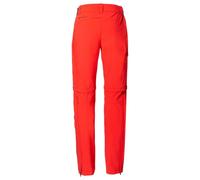 Vaude Farley Stretch Zo T-zip Ii Pants Orange 44 / Short Woman