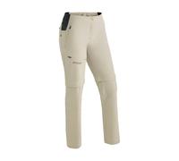 Women's Zip Pants Maier Sports Latit Vario Beige 44