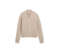 Women's Zip-Up Cardigan Tom Tailor Denim Beige L