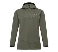 Women's zip-up hooded hiking jacket Salewa Puez Altavia Vert S