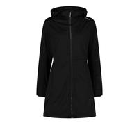 Women's zip-up hooded parka CMP Noir D40