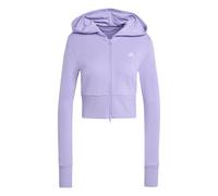 adidas Women's Seasonal Essentials French Terry Full-Zip, magic lilac, XS