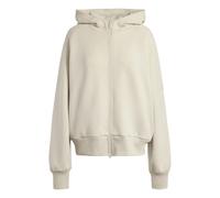 Women's zip-up hoodie adidas Soft Lux Beige S