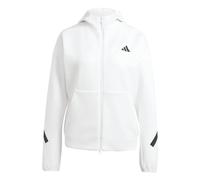 Women's zip-up hoodie adidas Z.N.E. Blanc 2XL