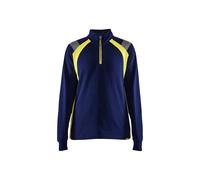 Women's zip-up hoodie Blaklader Bleu XS