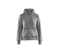 Women's zip-up hoodie Blaklader Gris XL