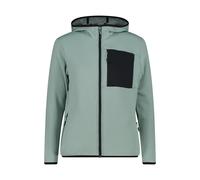 Women's zip-up hoodie fleece CMP Grid Tech Vert 2XS