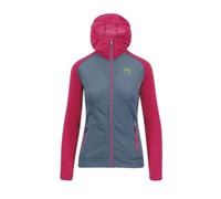 Women's zip-up hoodie fleece Karpos Ambrizzola Rouge XS