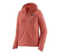Women's zip-up hoodie fleece Patagonia R1 CrossStrata Rouge XL