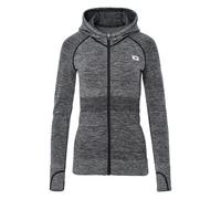 Women's zip-up hoodie IQ Intelligence Quality Iwero Gris S