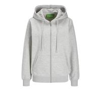 Jack & Jones Abbie Rlx Jjxx Full Zip Sweatshirt Grey M Woman