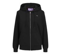 Jack & Jones Abbie Rlx Jjxx Full Zip Sweatshirt Black S Woman