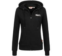 Women's zip-up hoodie Lonsdale Calder Vale Noir S