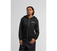 Women's zip-up hoodie Miss Tee Feel The Pain Noir L