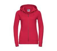 Women's zip-up hoodie Russell Athletic Authentic Rouge S