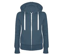 Womens Zip Up Hoodie Solid Colour Sweatshirt With Pockets Loose Comfort Hoodies With Drawstring Fashion Casual Long Sleeve Tops Plus Size Cosy Warm Oversized Hoodie Lightweight Slim Baggy Sweatshirts
