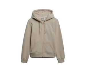 Women's zip-up hoodie Superdry Essential Logo Hb Gris S