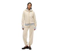 Superdry Essential Logo Full Zip Sweatshirt Beige S Woman