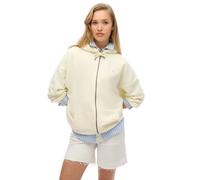 Women's zip-up hoodie Superdry Studios Blanc L