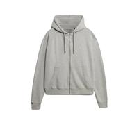 Women's zip-up hoodie Superdry Studios Relaxed Gris L