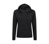 Women's zip-up hoodie Tee Jays Noir L