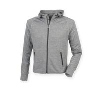 Women's zip-up hoodie Tombo Gris XS