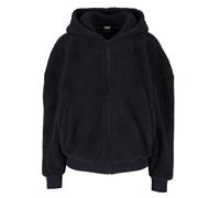 Women's zip-up hoodie Urban Classics Oversize Sherpa Noir 2XL