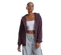 Women's zip-up hoodie Urban Classics Purple L