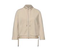 Women's zip-up jacket Street One LTD QR Beige 38