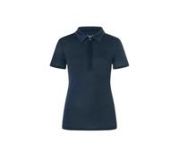 Super.natural Zip Short Sleeve Polo Blue XS Women