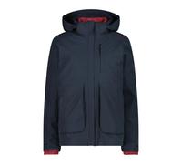 Women's zip-up puffer jacket with removable hood CMP M