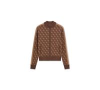 Women's zip-up sweatshirt Guess Aneira 4G Marron M