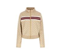 Women's zip-up sweatshirt Guess Jacquard 4G Beige L