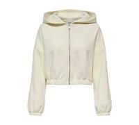 ONLY Onlscarlett LS Elastic Zip Hood SWT Noos, Birch, XL