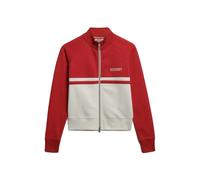 Women's zip-up training jacket Superdry Ath Ess Rouge M