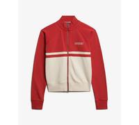 Women's zip-up training jacket Superdry Athletic Essentials Rouge XS