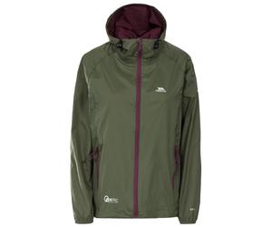 Women's zip-up waterproof hooded jacket Trespass Qikpac Vert M
