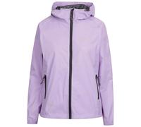 Women's zip-up waterproof hooded jacket Trespass Qikpac Violet XS