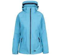 Women's zip-up waterproof hooded jacket Trespass Tilbury Bleu 2XS